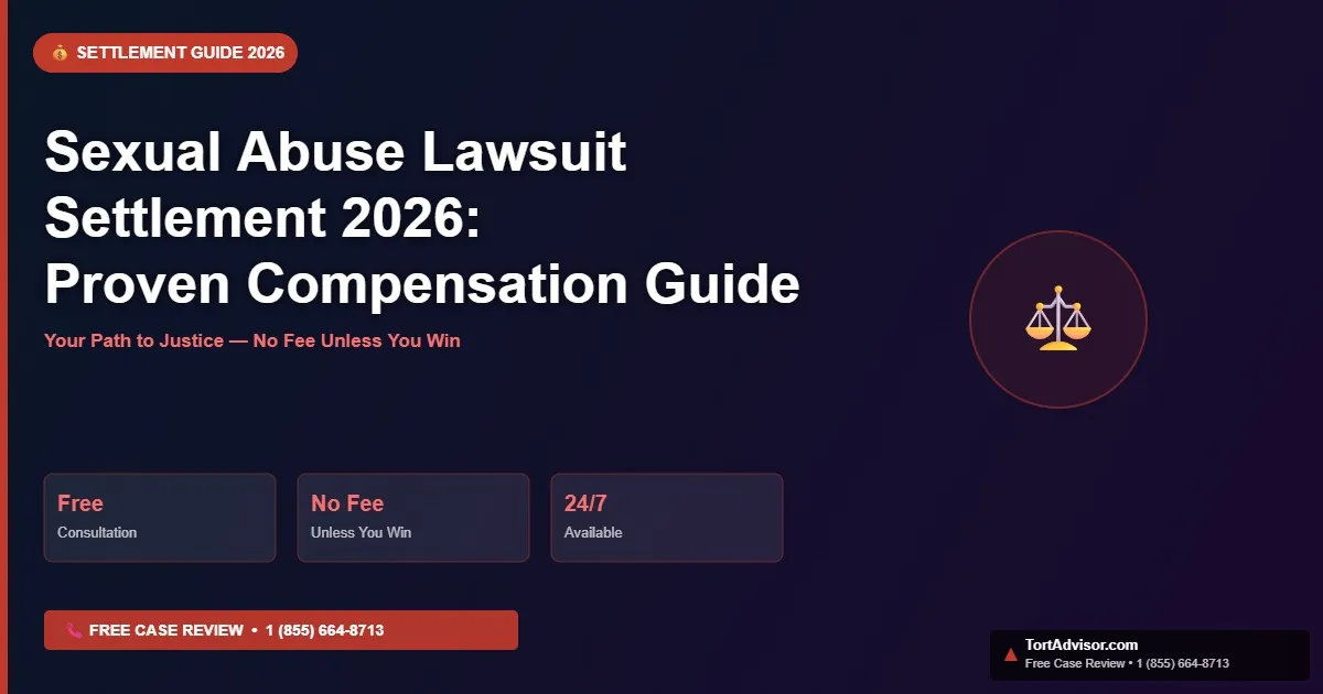 Sexual Abuse Lawsuit Settlement 2026: Proven Compensation Guide for Survivors sexual abuse lawsuit settlement 2026