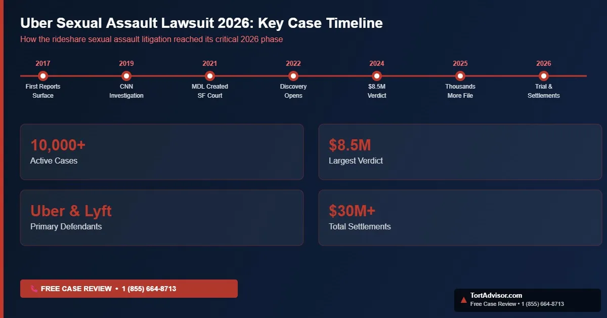 Uber Sexual Assault Lawsuit 2026: Key Timeline and Case Milestones Uber sexual assault lawsuit 2026