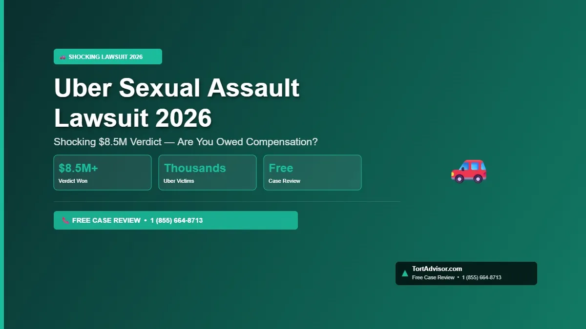 Uber Sexual Assault Lawsuit 2026 — $8.5M Verdict uber sexual assault lawsuit 2026